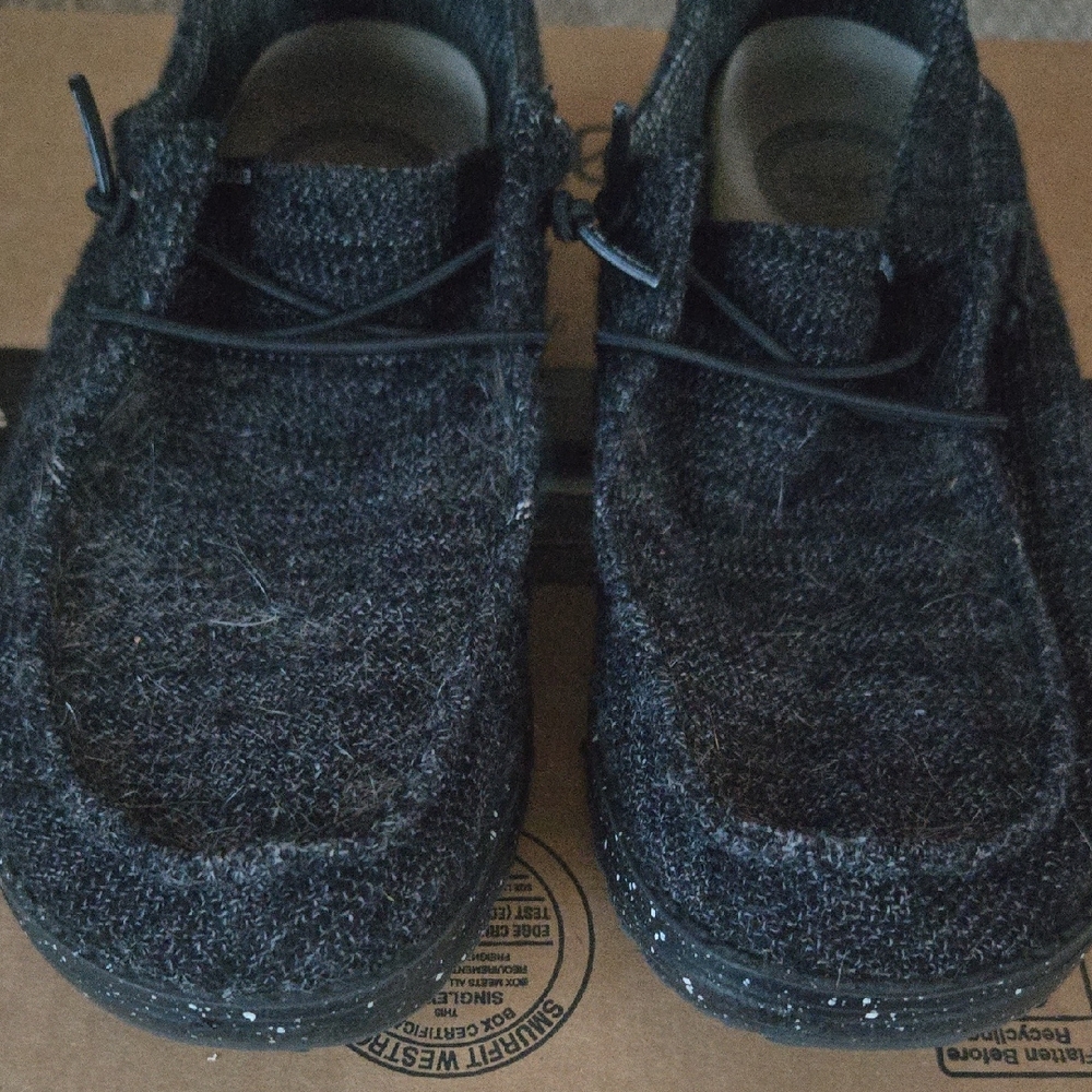 Hey Dude Black Loafers